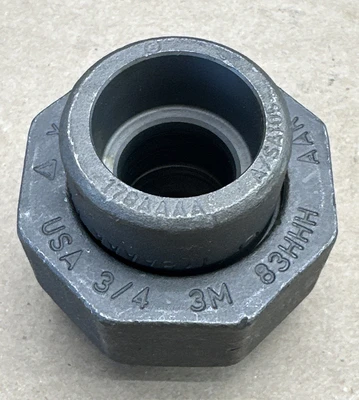 3/4" 3000 Socket Weld Union SA/A105 Forged Steel Fitting || (6) NOS - WARRANTY!