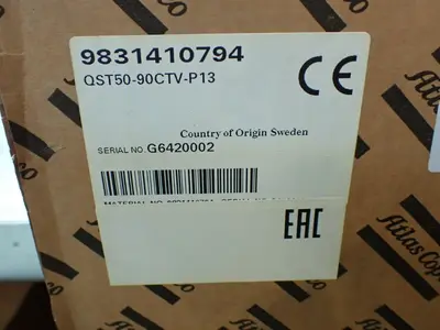 New | in-Stock ATLAS COPCO QST5090CTVP13 Tooling & Accessories (Other) Ohio US | HGR 24 #976266