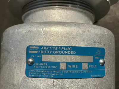 Used CROUSEHINDS AP 20458 Bus Bars & Plugs Ohio US | HGR 24 #1355870