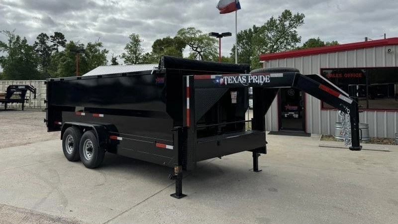 USED 2025 Texas Pride Trailers DT71616KGN
