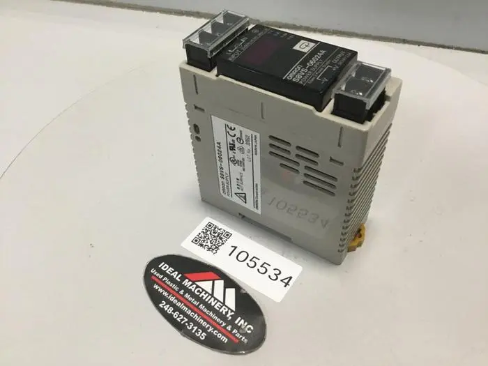 Used OMRON S8VS-06024A Power Supplies Michigan US | Ideal Machinery #707567
