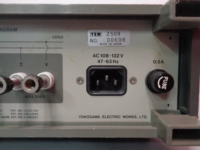 USED YOKOGAWA ELECTRIC WORKS TYPE 2509