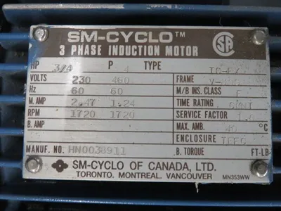 USED Sumitomo Cyclo CNHMS08-6125DBY