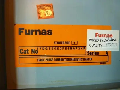 USED FURNAS ELECTRIC CO 17DG320E2FE5BAF2KR