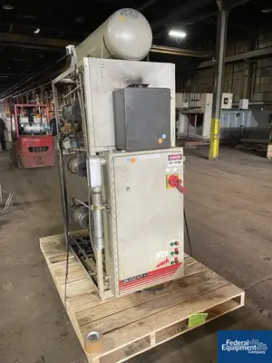 USED Berstorff 1,610 MM (63") Berstorff Vertical Two Roll Calander Sheet Stack