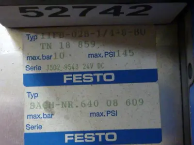 USED FESTO IFB8-02