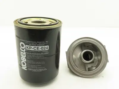 Kobelco KP-CE-024 Spin-on Air Oil Separator Air Compressor Filter 1-1/4"NPT