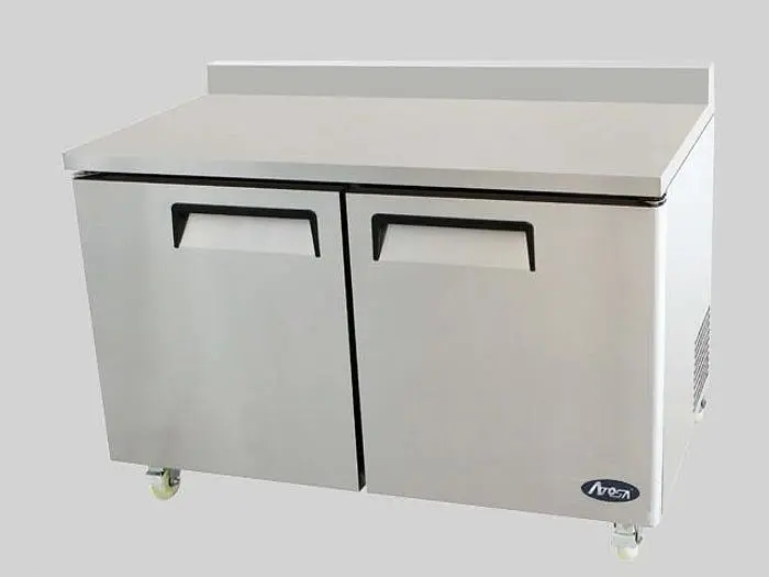 60" TWO BIG DOOR WORK TOP-REFRIGERATOR