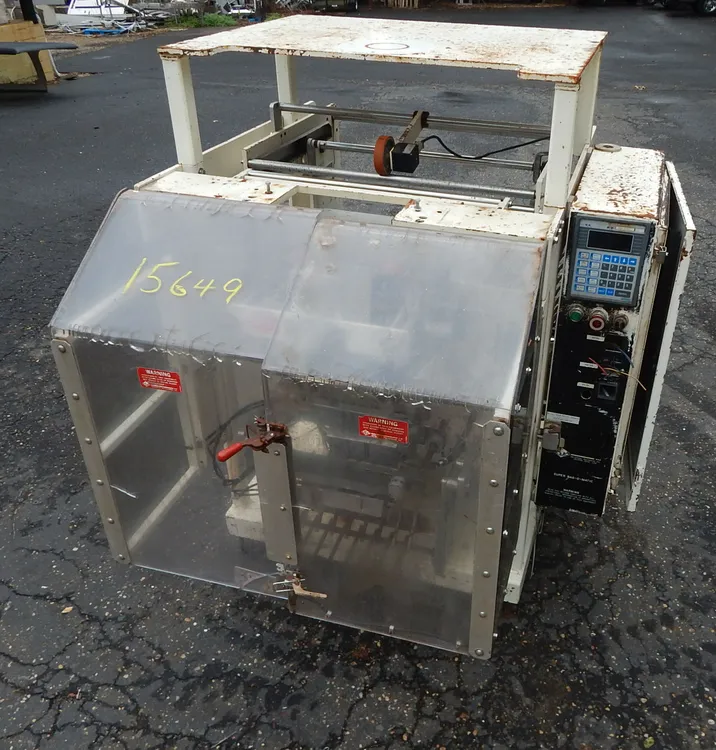 Used UNIVERAL PACKAING SBOM 1218 C Vertical Form Fill Sealing Machines (VFFS) New Jersey US | Champion Trading Corporation #424237