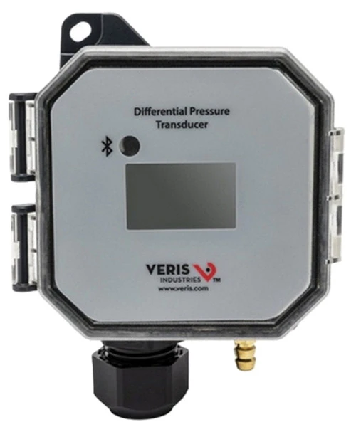 Veris PX3PLX02 Dry Differential Pressure Sensor Bluetooth Panel Enclosure [New]