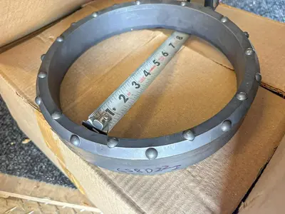 Used AFTERMARKET 8" DUAL ROTARY CASING SHOE – 22 DOMED BUTTONS ASSEMBLY - FLUTED Drilling Attachments Pennsylvania US | East West Machinery & Drilling #1418108