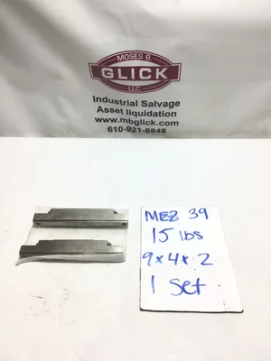 Greener Corp SC-1071 Sealing Jaws for Horizontal Flow Wrappers UP 56-187-690 Down 56-187-769