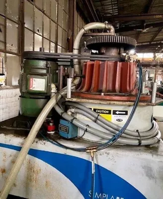 US Centrifuge Simplamatic A120 self-cleaning centrifuge.