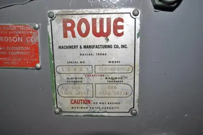 USED ROWE A10-C2000J
