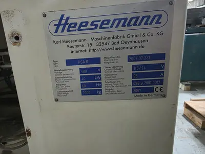 2007 HESSEMANN KSA-8 Miscellaneous Items | Holland Equipment Hunters, Inc. (5)