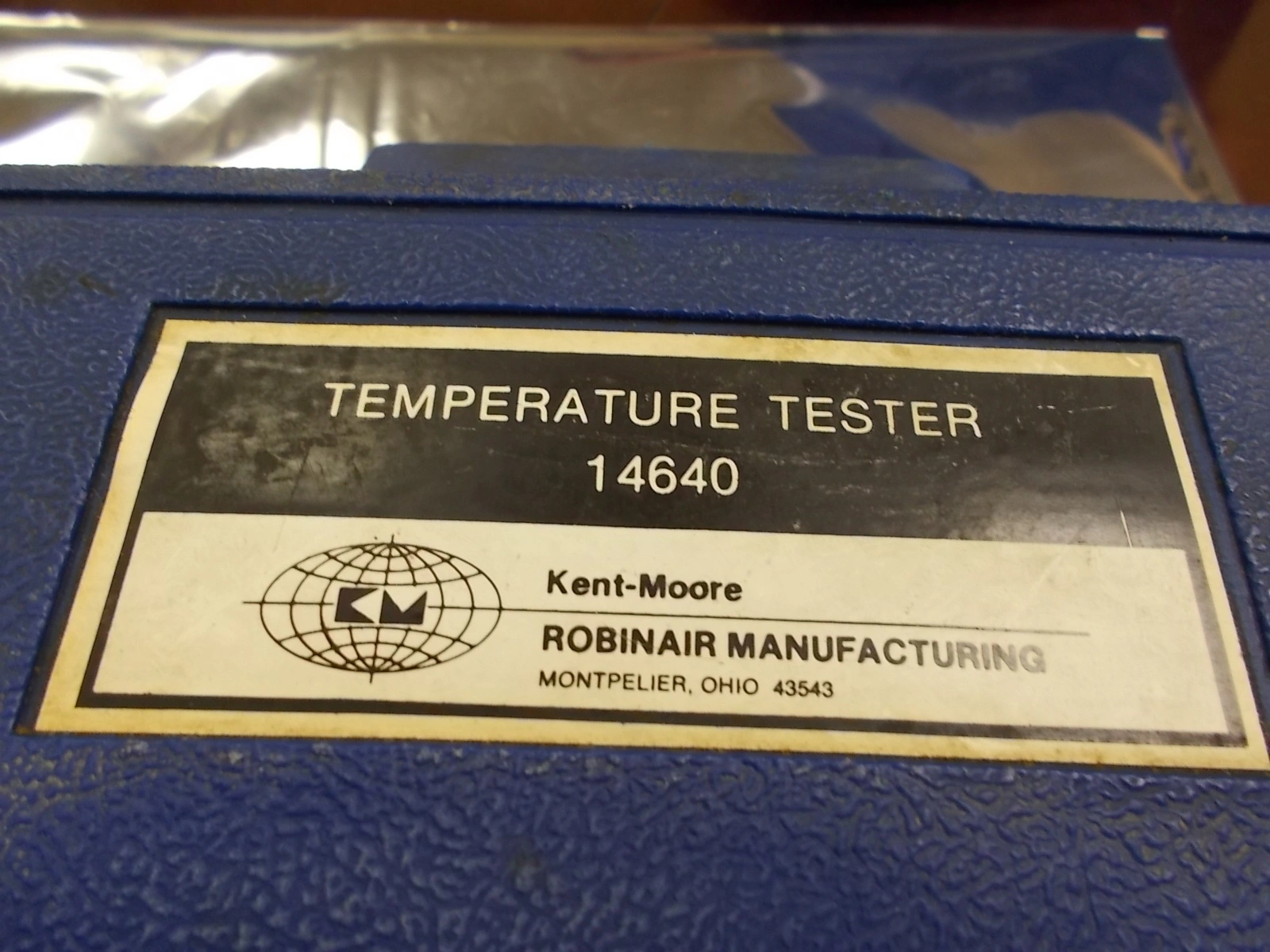 Kent-Moore Temperature Tester 14640 Robinair Manufacturing