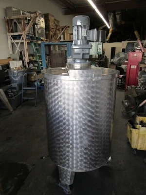 Jacket Mixing Tank, Stainless Steel