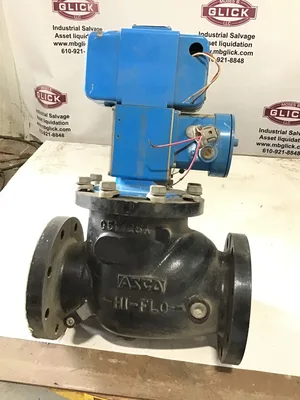 ASCO Hydramotor 4″ CI Electric Actuated Gas Shut-Off Valve 120V -40-150°F