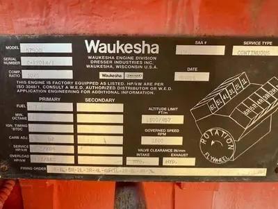 USED WAUKESHA L5790GL