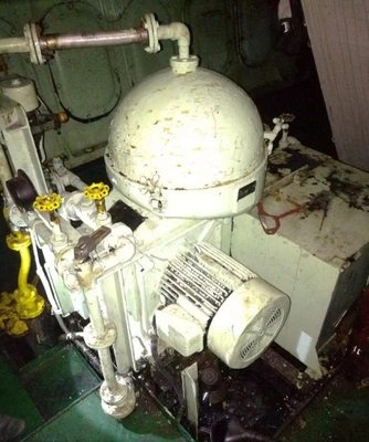 Sharples DH-750T Gravitrol nozzle centrifuge, 316SS.