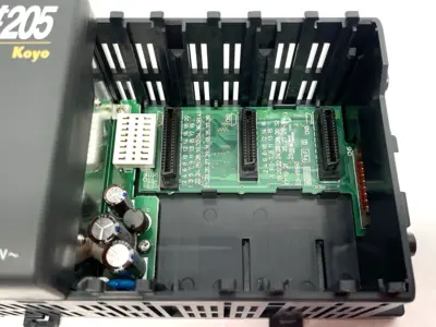 USED AUTOMATIONDIRECT DIRECTLOGIC DL205 I/O BASE, 3-SLOT, DIN RAIL /PANEL