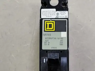 USED SQUARE D FAP17015