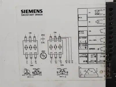 USED SIEMENS 3RW3466-0DC34