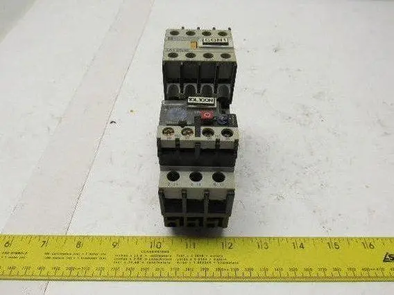 Telemecanique LC1 D09 10 600V 20A 7.5Hp 3Ph MAX Contactor Overload 120V Coil