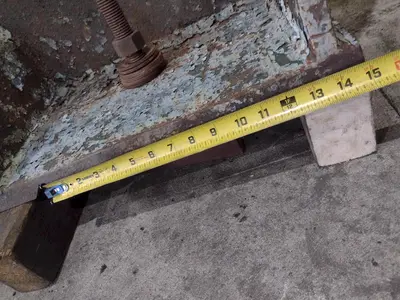 36" 3 POINT ENGINE LATHE LARGE STEADY REST: STOCK #23368