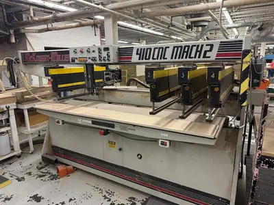 MCKNIGHT-MILLER, M-410 CNC MULTI-SPINDLE VERTICAL BORING