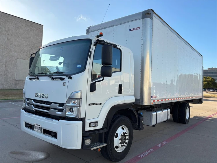 Used 2022 ISUZU "FTR" VAN BODY TRUCK - DIESEL (2022) Box trucks Texas US | MachineryMax #1488294