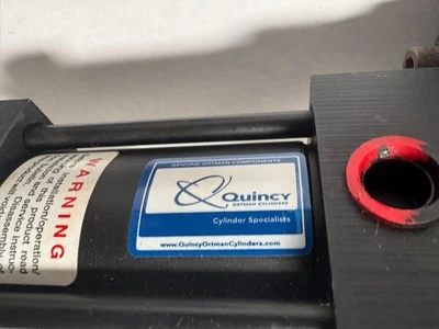 QUINCY OUC-3395-00 PNEUMATIC GRIPPER CLAMP ASSEMBLY CYLINDER LOCK