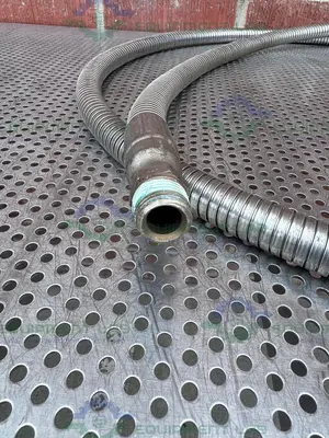 Unbranded 168" Stainless Steel Hose w/ Male to Female Threaded Fitting