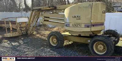 Used 1999 GROVE AMZ51XT Articulating Boom Lifts New Jersey US | Proxy Equipment #1382714