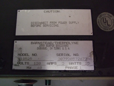 USED BARNSTEAD 318525