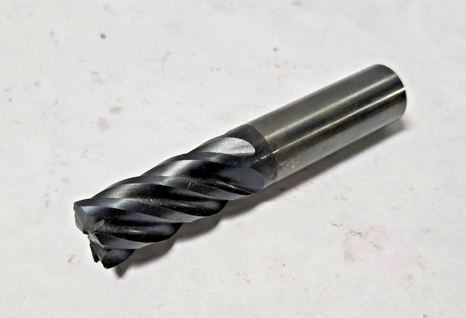 Solid Carbide End Mill 3/4" Shank 5 Flutes resharpened