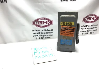 Square D F1 HU361 Safety Switch Disconnect