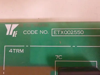 USED YASKAWA ETX002550