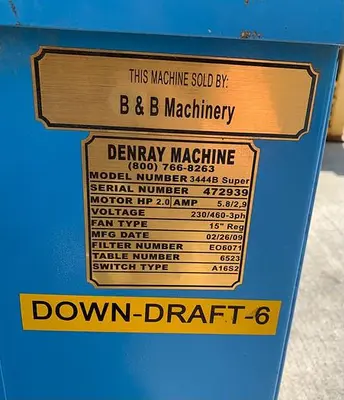 USED 2009 DENRAY 3444B SUPER