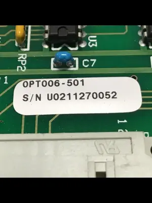 USED OPTIMISED CONTROL OPT006-501