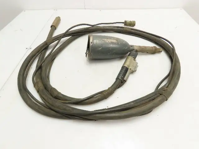Lincoln Electric Flux Cone Assembly W/ MIG Welding Gun 15-ft Magnum 5/64 Wire