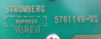 USED ABB STROMBERG 5761149-9S POWER SUPPLY BOARD SAFT 110 POW 57611499S