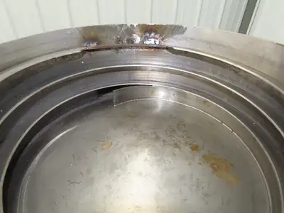 Mid West 12" Vibratory Bowl Parts Feeder 115V Magnetic Coil Stainless 5/16"