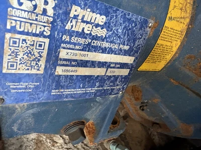 Used GORMAN-RUPP PA8E60-4045H Centrifugal Pumps Tennessee US | Moore Equipment #1517288