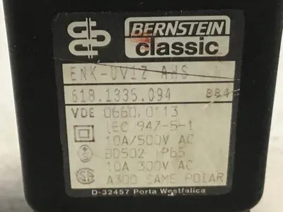 USED BERNSTEIN ENK-UV1Z AHS