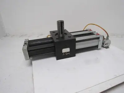 PHD R13R 8180-D Air Oil Tandem Rotary Actuator 180° Rotation 1-3/4" Shaft
