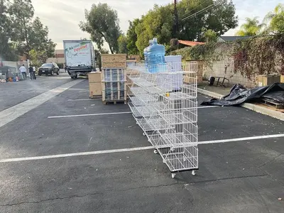 NEW CDRX 5 LAYER WIRE SHELVING