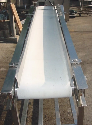 USED STAINLESS FOOD GRADE BELT CONVEYOR STAINLESS CONVEYOR