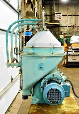 (2) Alfa-Laval FOPX 609 TFD-24-60 oil purifiers, 316SS.