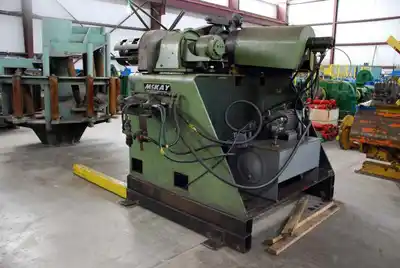 15,000 Lb. (est.) x 42″ MCKAY Driven Hydraulic Single Uncoiler